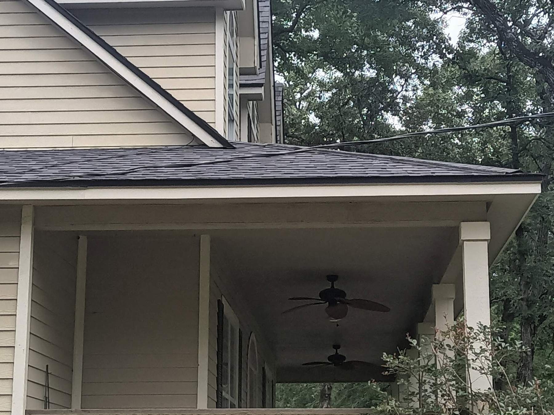 Covered patio exterior